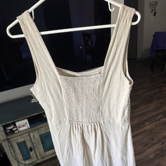 Women's Medium Tan Casual Dress - Picture 3 of 5